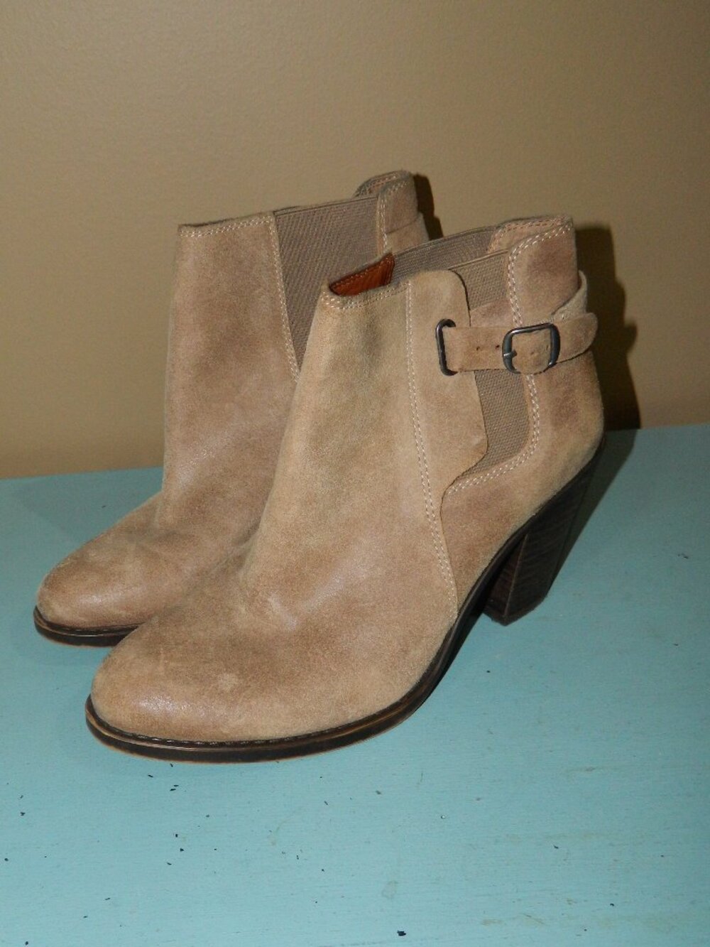 Lucky Brand Esperanza Ankle Booties Sz 9